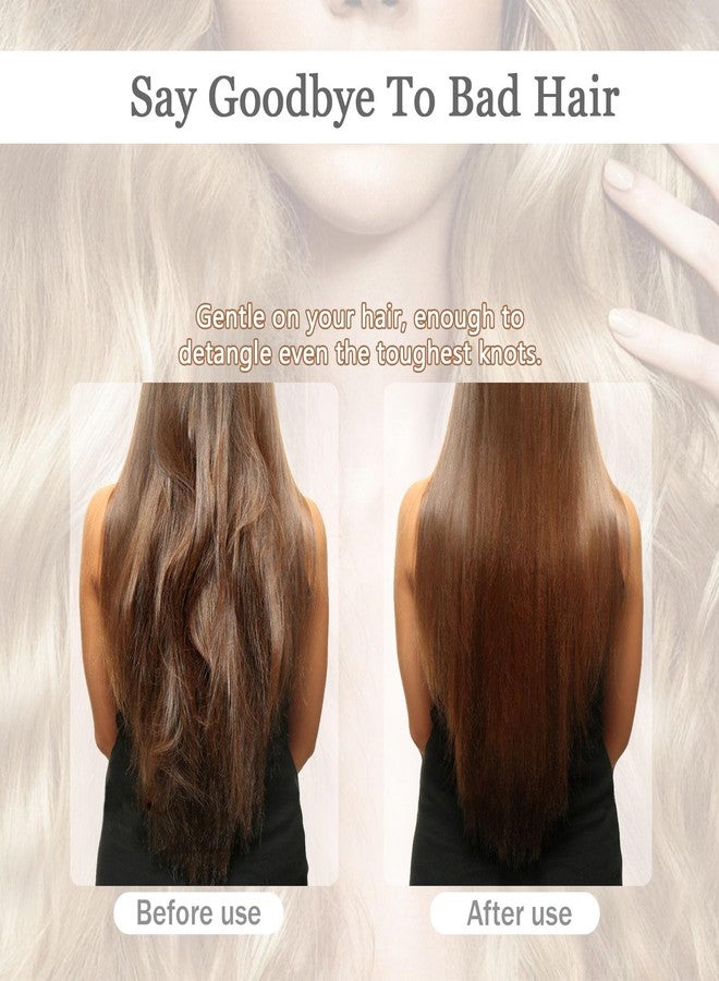 Quacc 9-Rows Cushion Nylon Bristle Hair Brush Women Men Curly Wet or Dry Hair Classic Detangling Brushes for Separating Shaping Defining Curls Blow-Drying Styling Detangling - Image 5